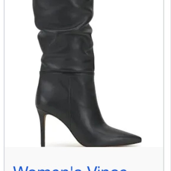 Vince Camuto tall lambskin boot - Picture 4 of 4